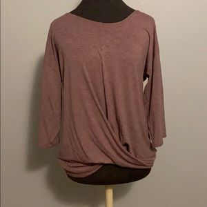 Three quarter length sleeved blouse